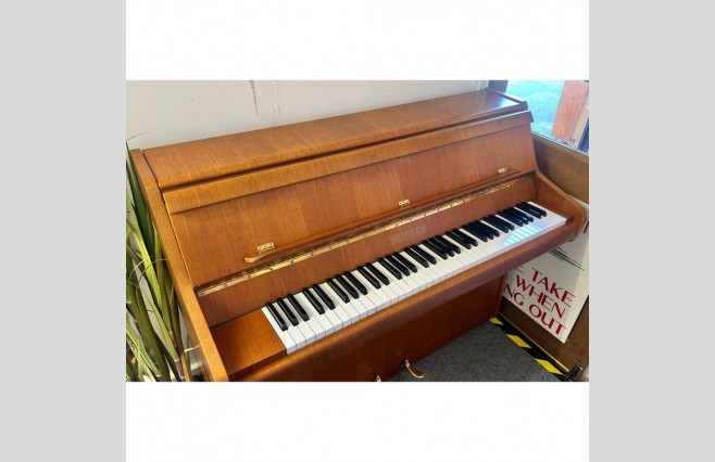 Bentley Satin Teak Mini Upright Piano, Used - All Inclusive Premium Package (SN:136440) - Image 11